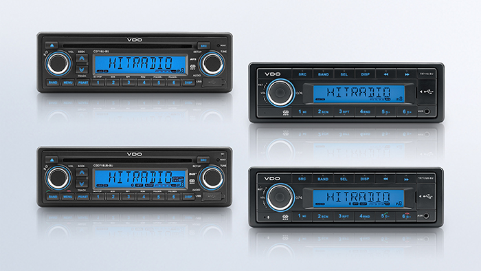 Advanced VDO Radios Designed for Custom Car and Truck Enthusiasts